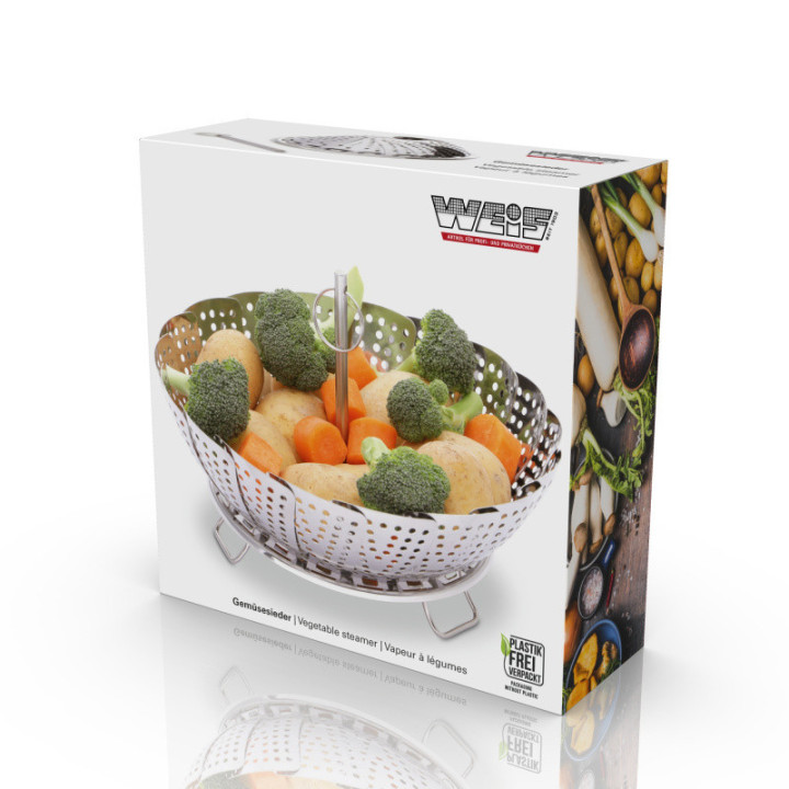 Pařák nerez 18 - 27cm