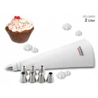 Zdobící sáček se 7 nástavci