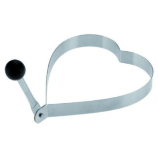 Formičky na volská oka SRDCE - 2 ks