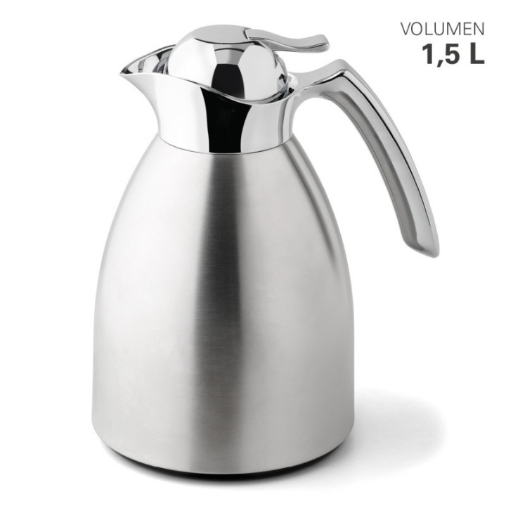 Tepelně izolační džbán nerez / sklo 1,5 l