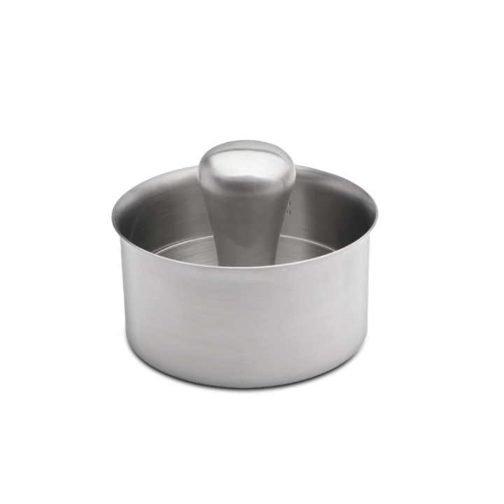 Lis na burgery z nerezové oceli, dvoudílný