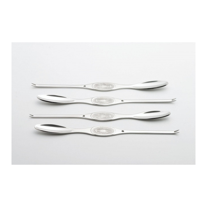 4 dílná sada vidliček na humry