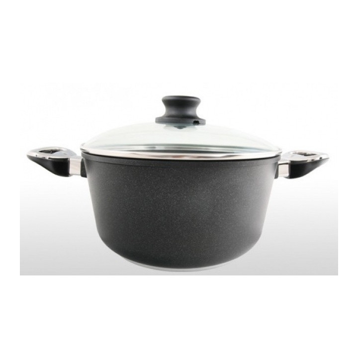 Baf Indukční hrnec 28cm se skleněnou poklicí