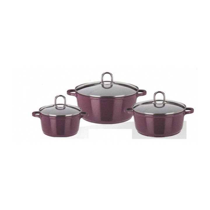 Set nádobí Gourmet Premium Fialová