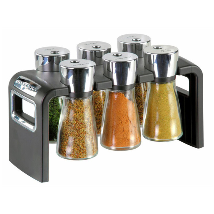 Stojan s kořenkami SHAW - 6 ks