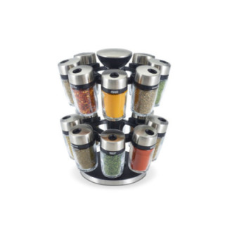 Otočný stojan s kořenkami - 16 ks