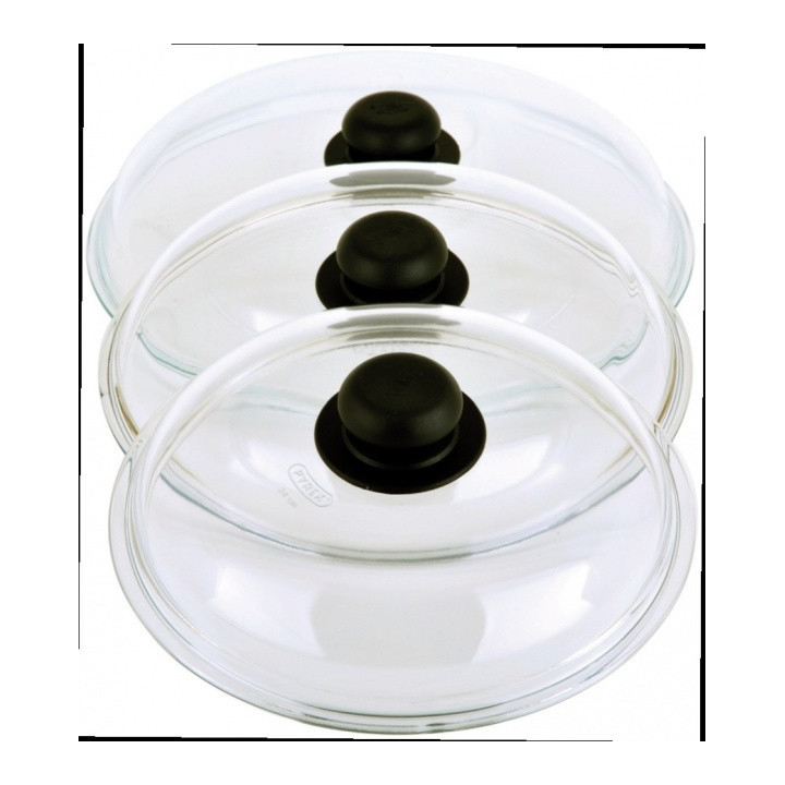 Skleněná poklice 24 cm