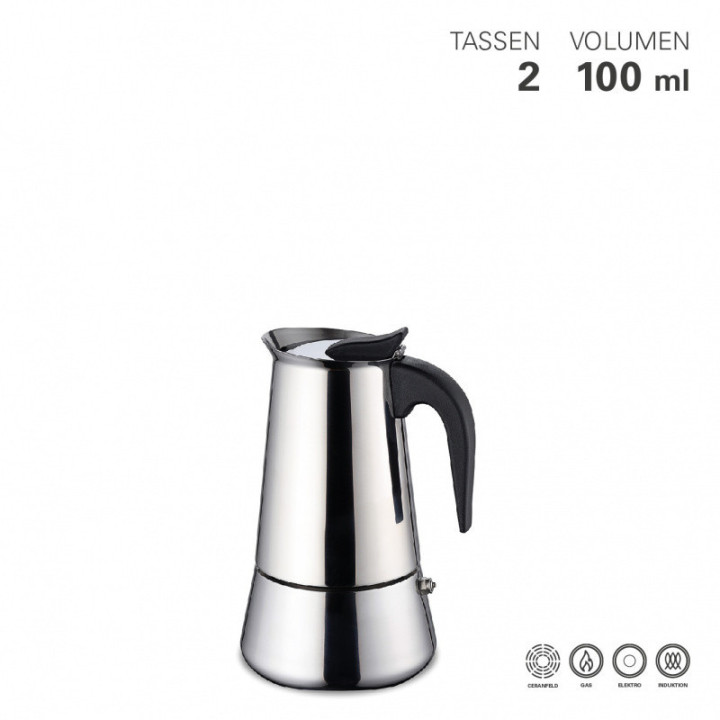 Kafetier nerez 2 šálky