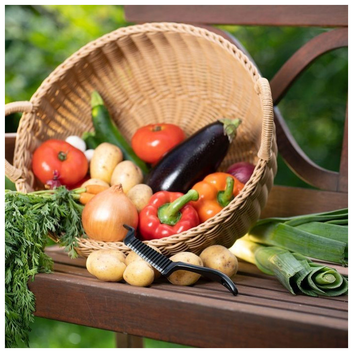 WESTMARK Kráječ, nůž vlnkovací, mřížka, plast / nerez