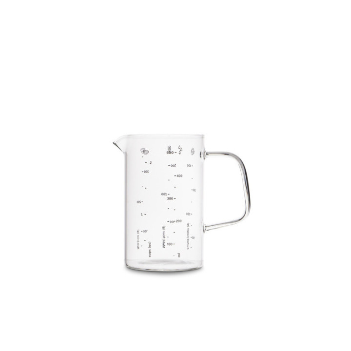Odměrka z borosilikátového skla 500 ml