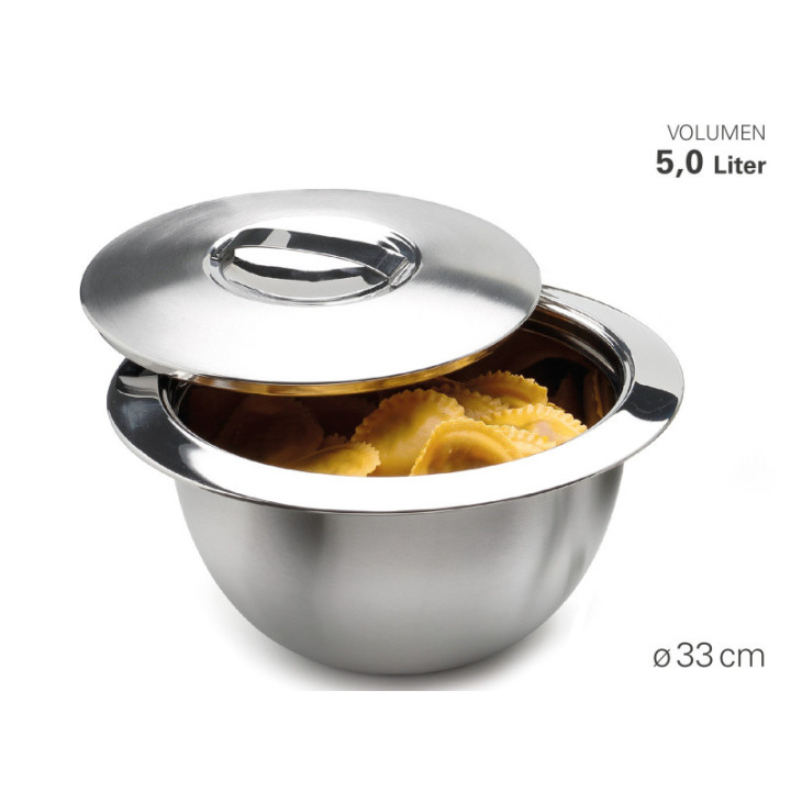 Termomísa s poklicí pr. 33cm, 5L