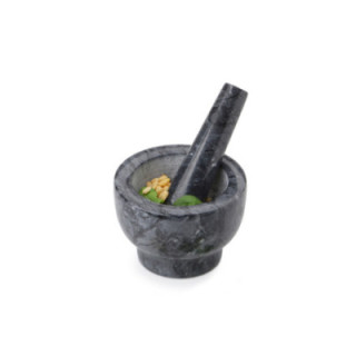 Žulová hmoždíř včetně paličky 13x13x9 cm