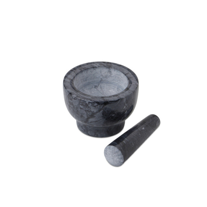 Žulová hmoždíř včetně paličky 13x13x9 cm