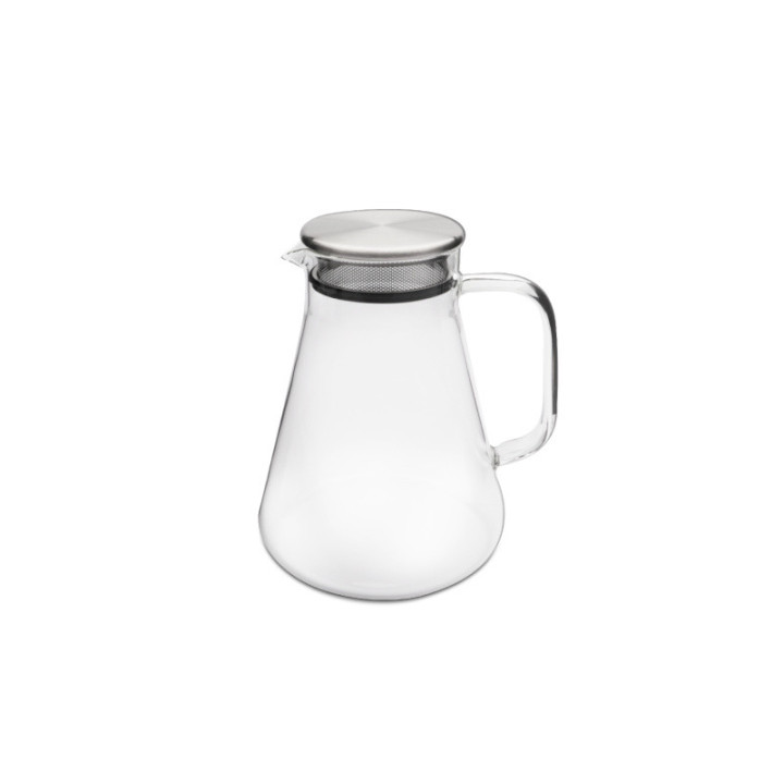 Borosilikátová skleněná konvice s filtrem ve víčku 1,2 l