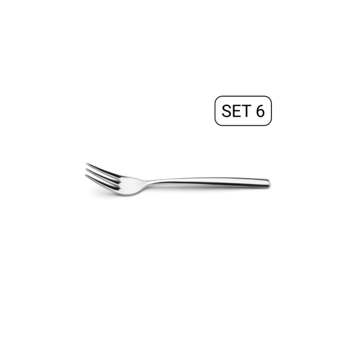 Vidličky na dort Puro - sada 6 kusů
