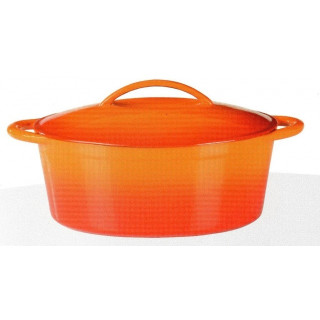 Pekáč Orange Shadow z litiny 33x25 cm