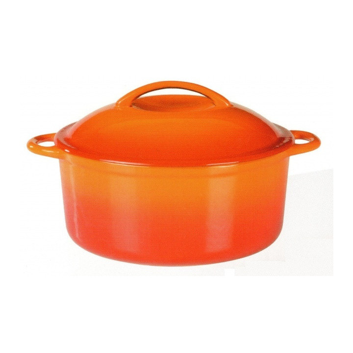 Hrnec Orange Shadow z litiny 24 cm