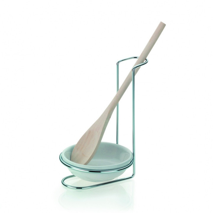 Odkladač porcelánový s vařečkou