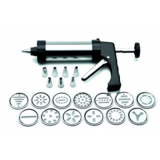 Pistole s nástavci na sušenky a polevu - set