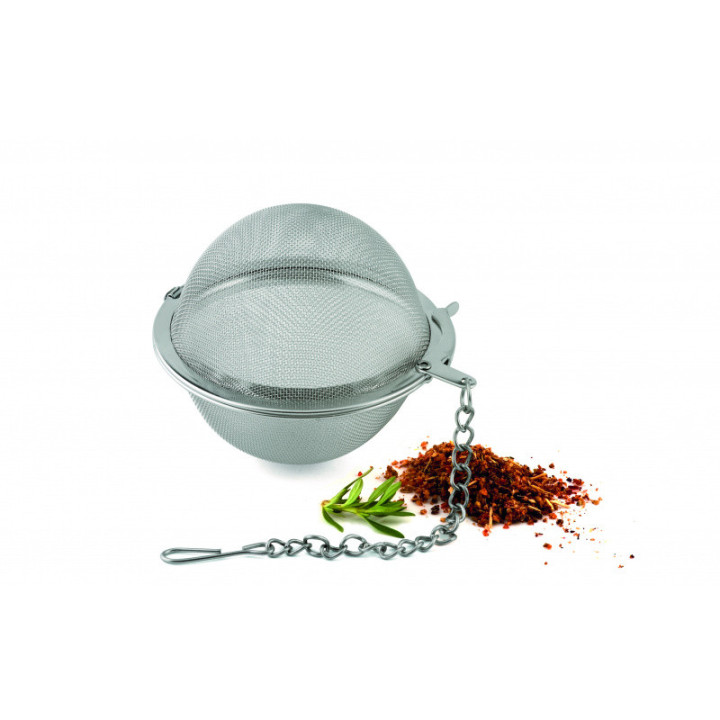 Čajové sítko koule na řetízku pr. 6,5 cm