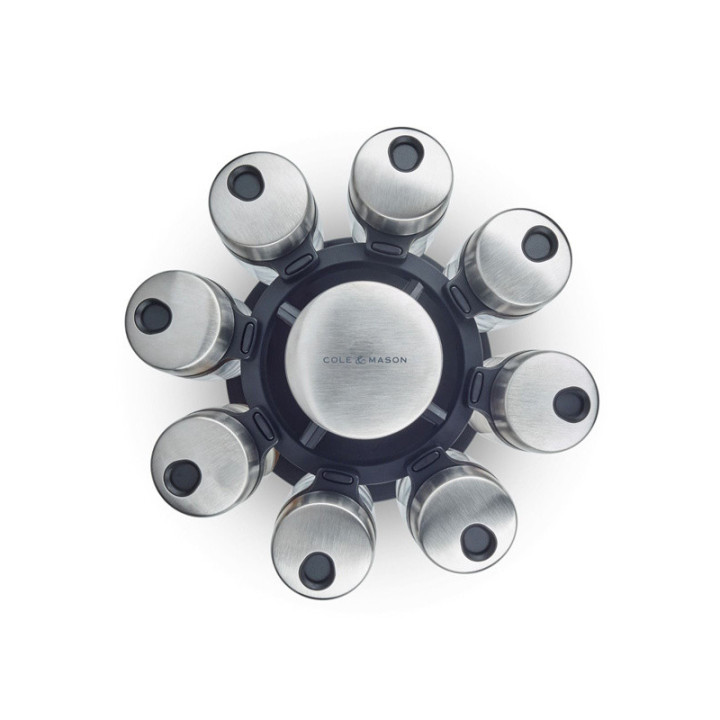 Otočný stojan s kořenkami - 8 ks